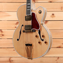 Gibson Byrdland semi-hollow electric guitar natural finish with gold hardware and f-holes