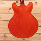 Gibson 1959 ES-355 semi-hollow electric guitar watermelon red with maple binding