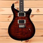 Paul Reed Smith SE Custom 24 electric guitar Black Gold Sunburst with dual humbucker pickups