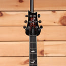 Paul Reed Smith SE Custom 24 electric guitar Black Gold Sunburst with bird inlays and humbucker pickups