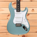 Paul Reed Smith Silver Sky Rosewood electric guitar Polar Blue with white pickguard