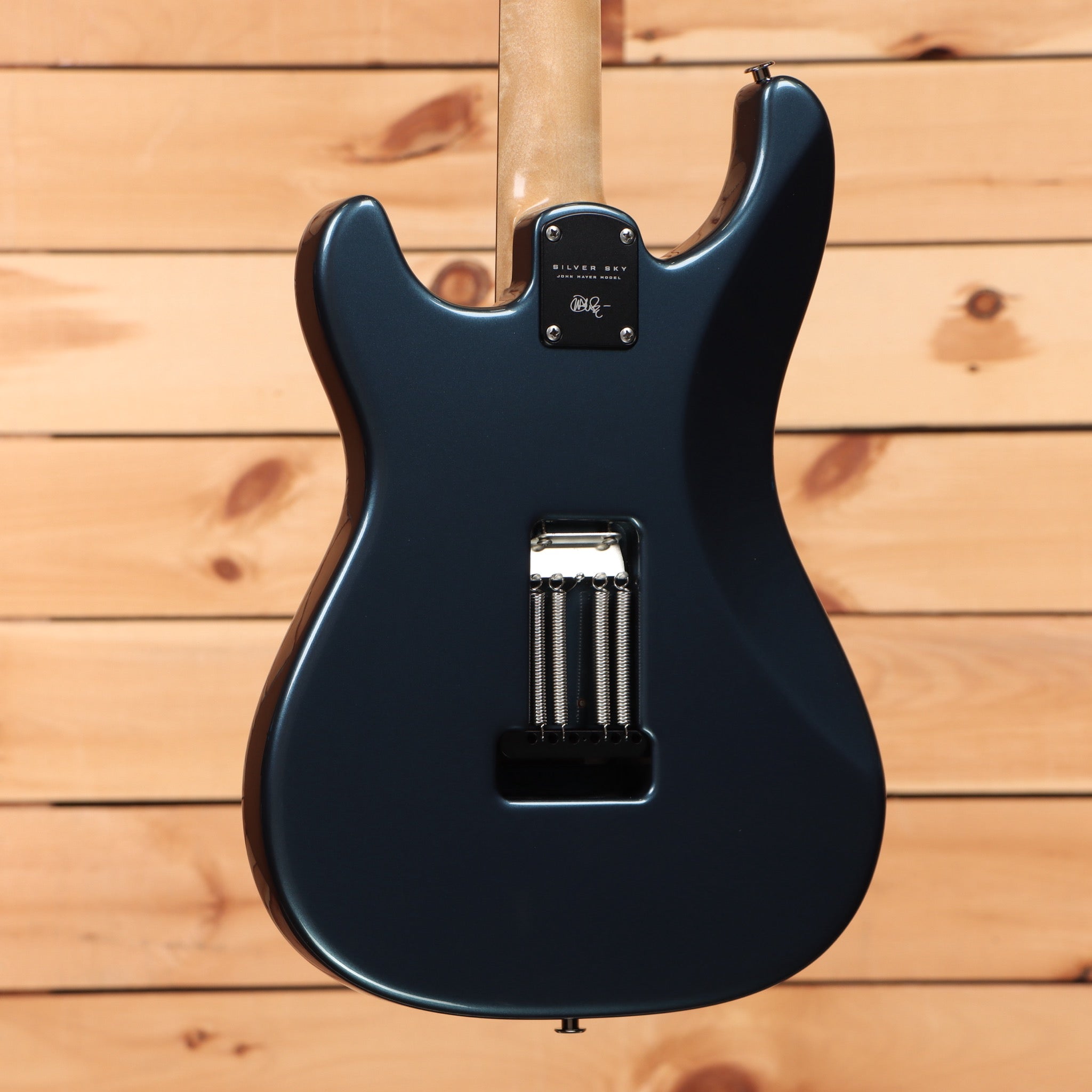 Paul Reed Smith Silver Sky Dodgem Blue electric guitar with rosewood fretboard and tremolo bridge