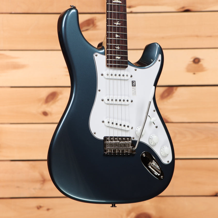 Paul Reed Smith Silver Sky electric guitar Dodgem Blue rosewood fretboard white pickguard