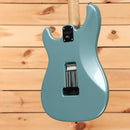 Paul Reed Smith Silver Sky Polar Blue electric guitar with maple neck and tremolo bridge