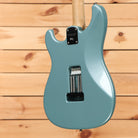 Paul Reed Smith Silver Sky Polar Blue electric guitar with maple neck and tremolo bridge