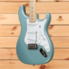 Paul Reed Smith Silver Sky Polar Blue electric guitar with maple neck and white pickguard