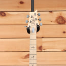 Paul Reed Smith Silver Sky maple electric guitar Dodgem Blue with bird inlays