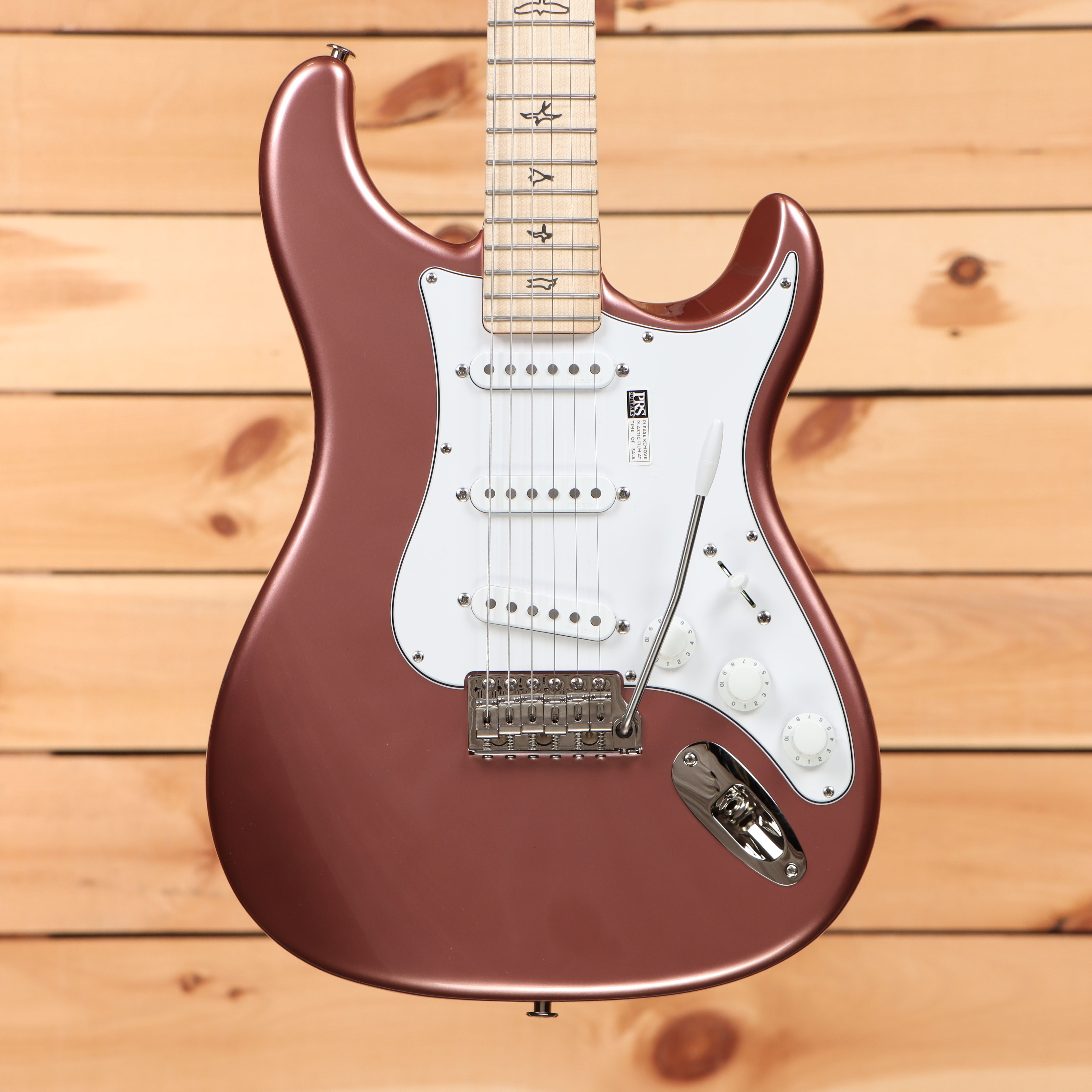 Paul Reed Smith Silver Sky electric guitar Midnight Rose with maple neck and white pickguard