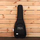 Paul Reed Smith Silver Sky Midnight Rose electric guitar case with PRS logo