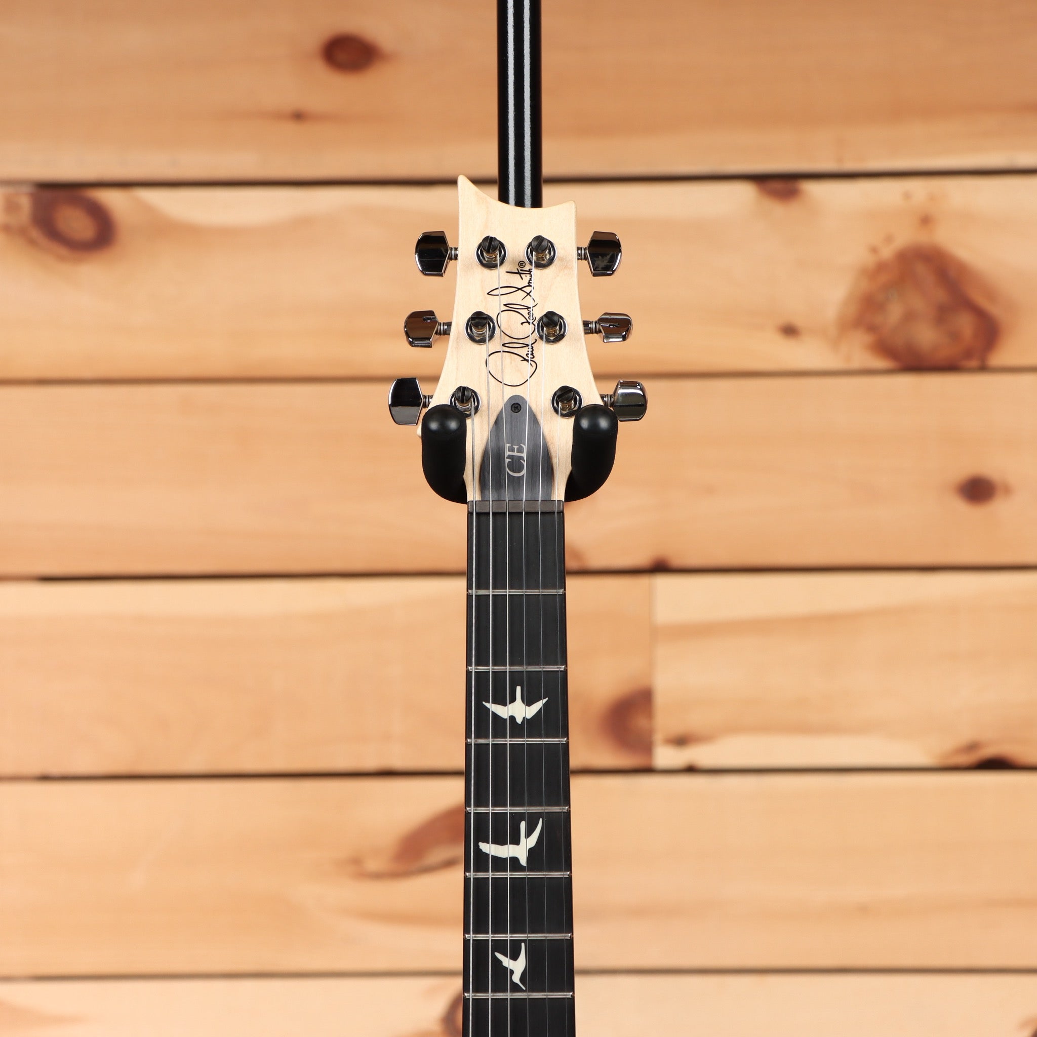 Paul Reed Smith Limited Righteous Run CE-24 electric guitar Faded Grey Black with maple neck and bird inlays
