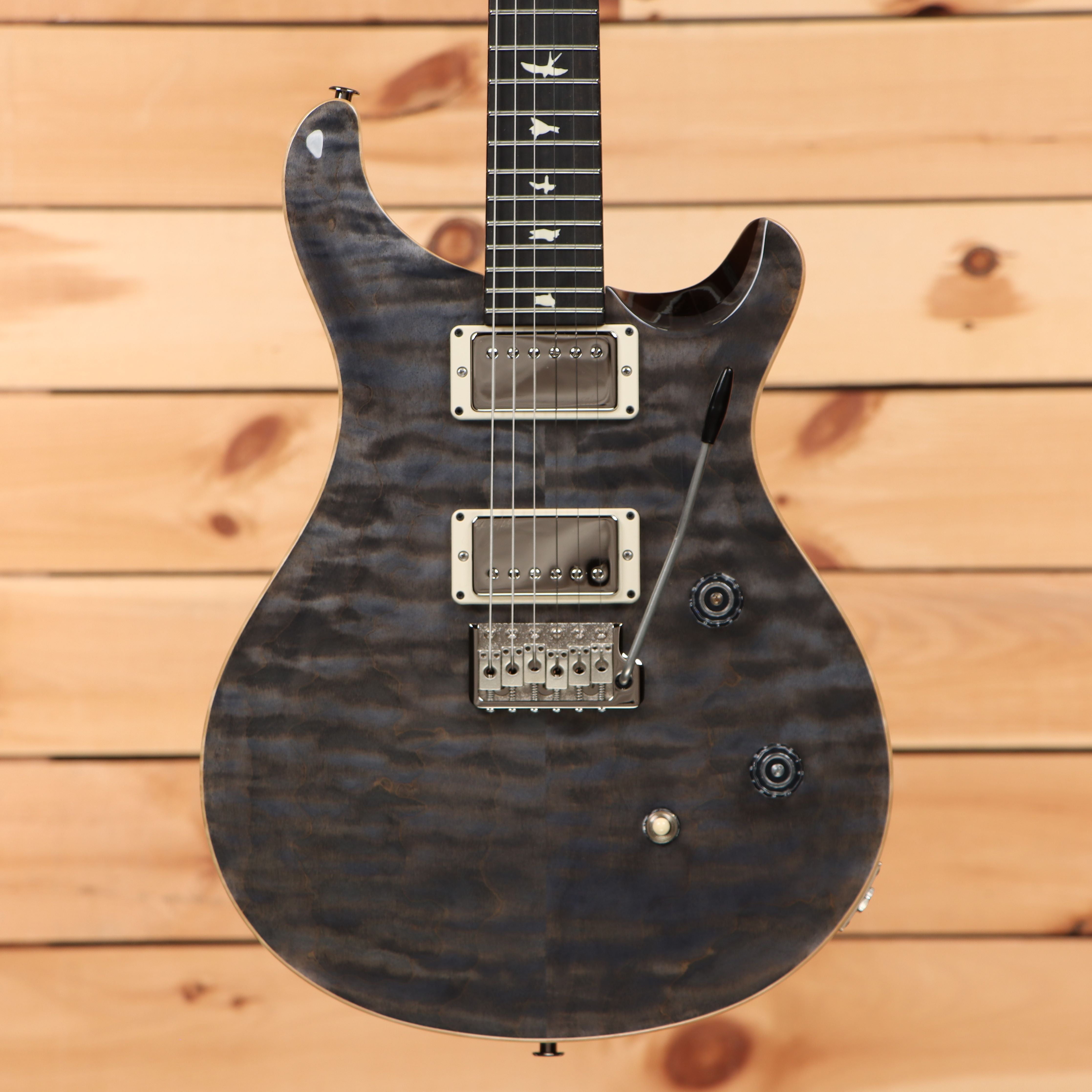 Paul Reed Smith Limited Righteous Run CE-24 electric guitar Faded Grey Black with dual humbuckers