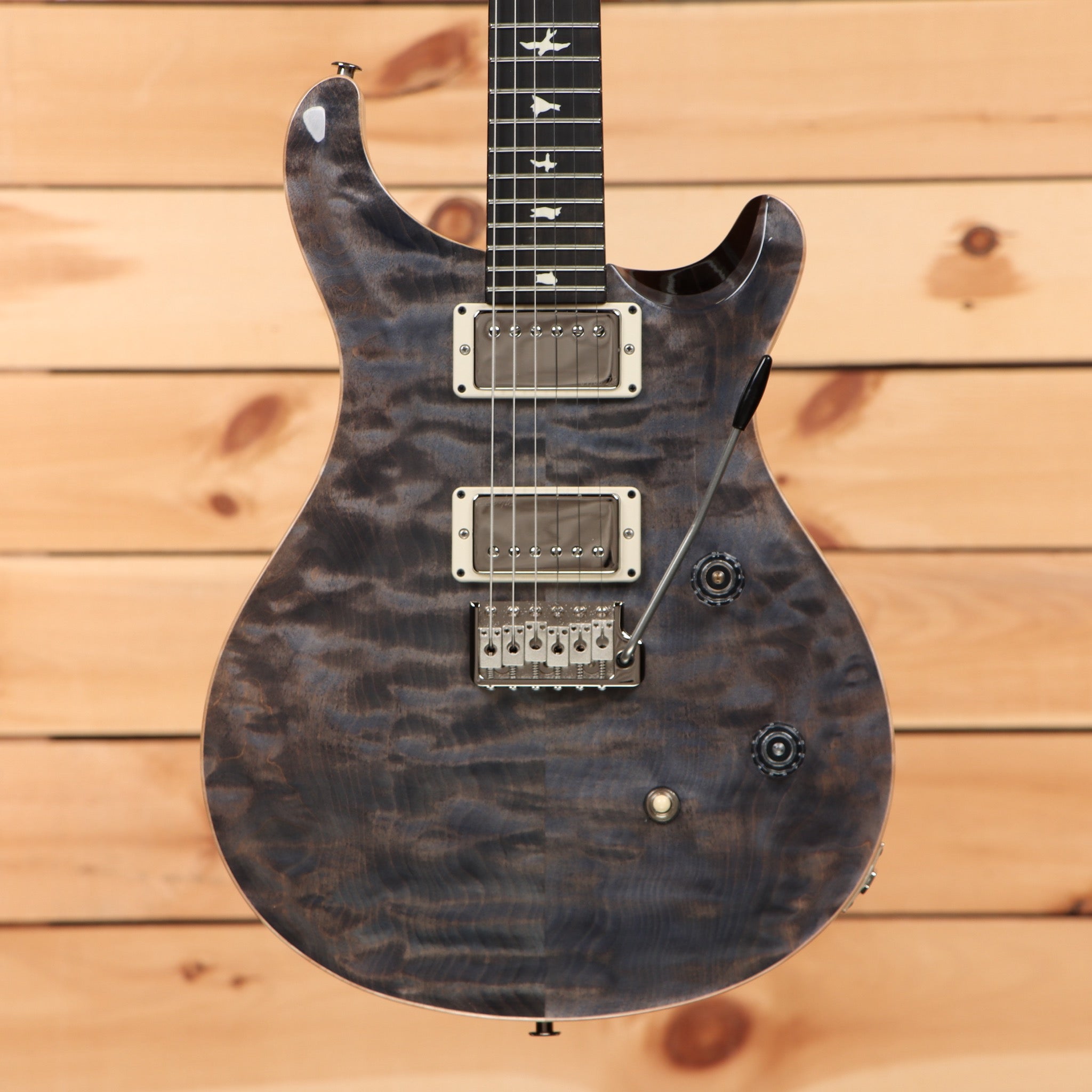 Paul Reed Smith Limited Righteous Run CE-24 electric guitar Faded Grey Black with dual humbucker pickups