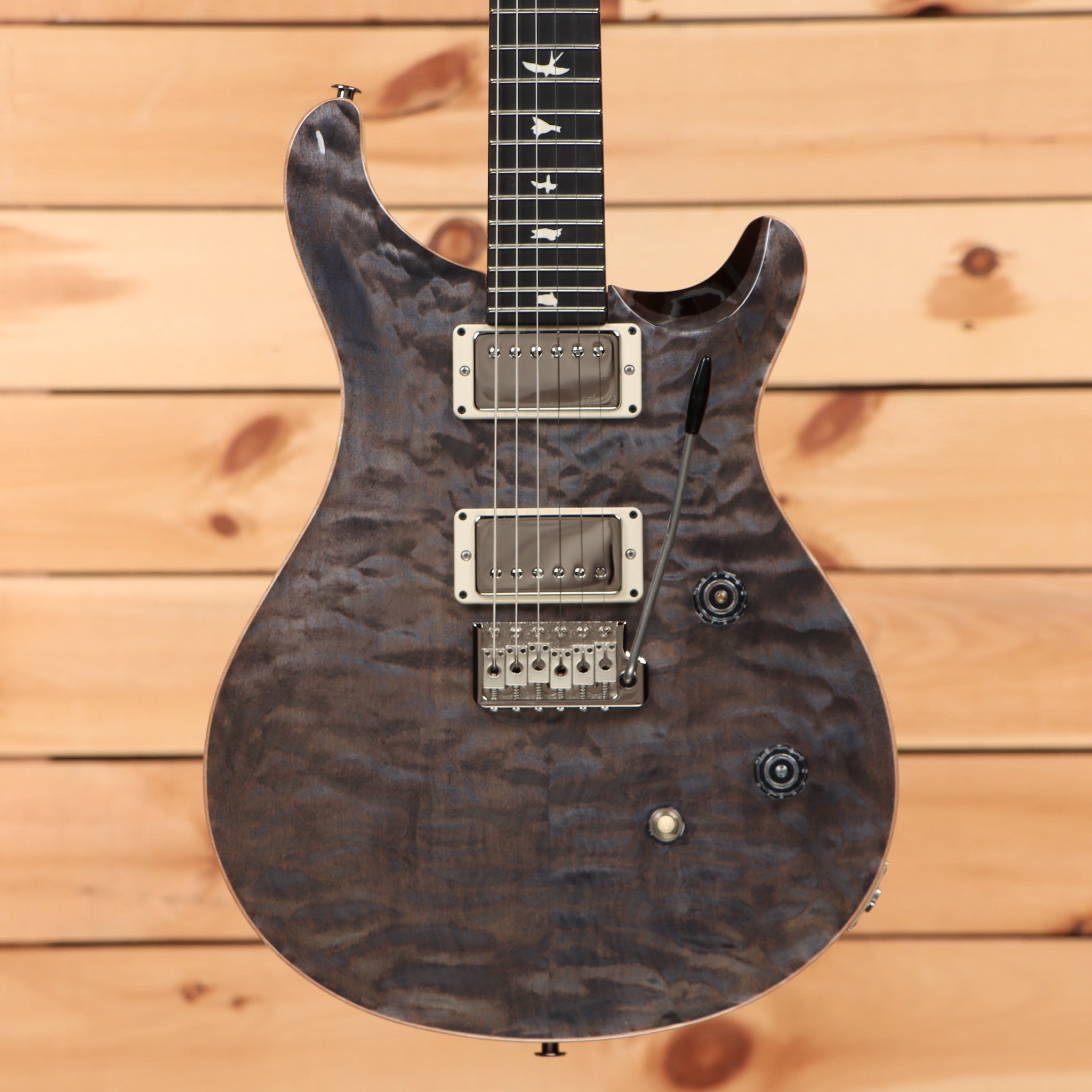 Paul Reed Smith Limited Righteous Run CE-24 electric guitar Faded Grey Black with dual humbuckers