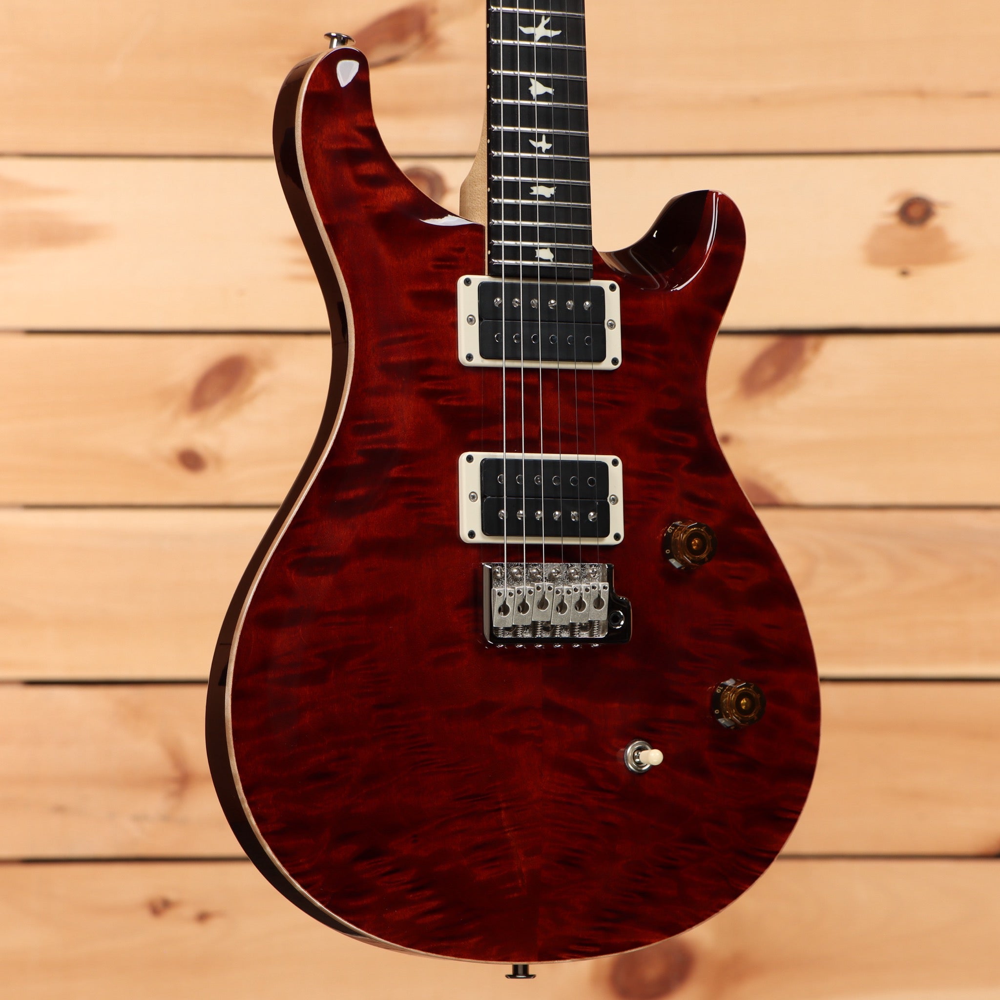 Paul Reed Smith Limited Righteous Run CE-24 electric guitar tortoise shell with dual humbucker pickups