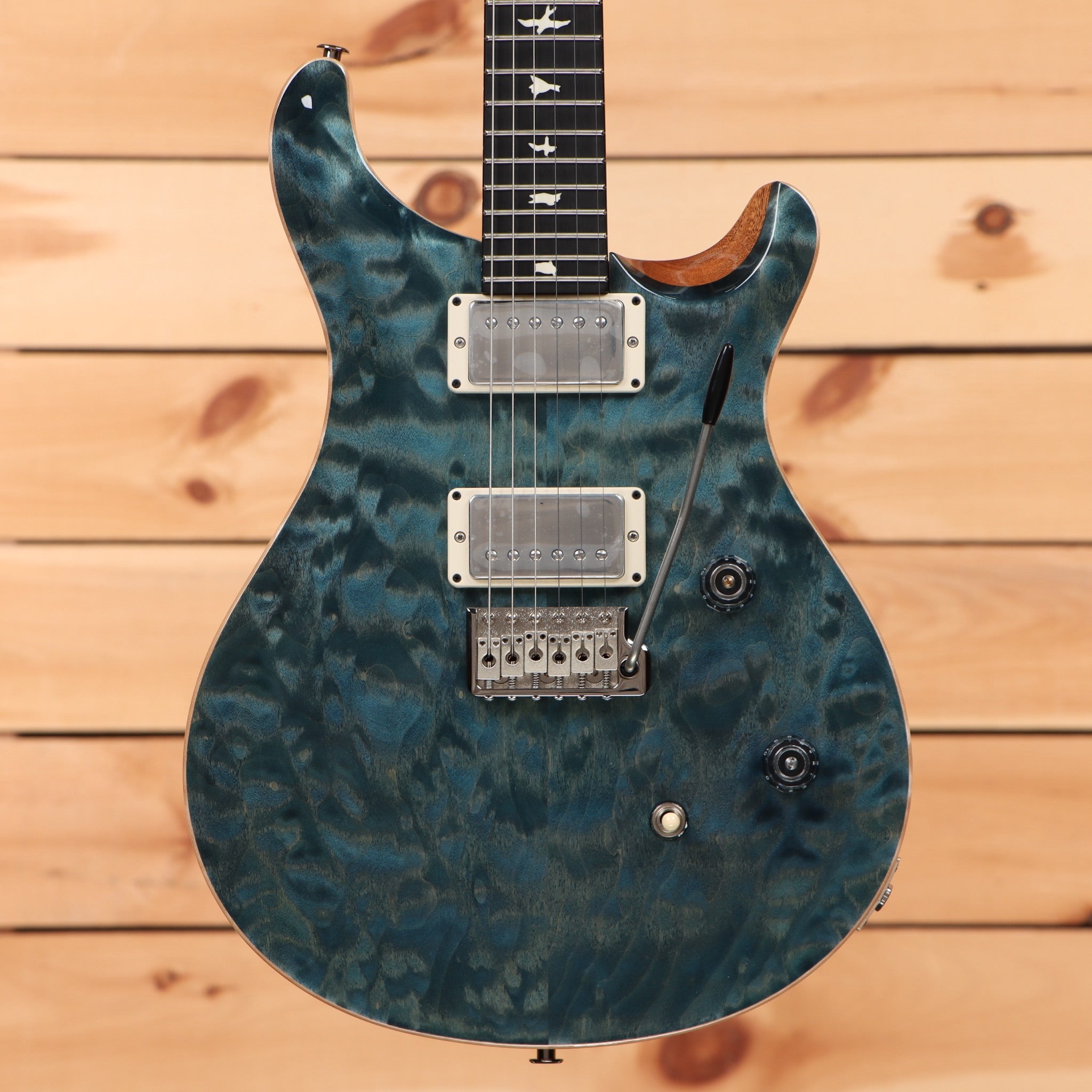 Paul Reed Smith Limited Righteous Run CE-24 Blue Crab electric guitar with dual humbucker pickups and quilted maple top