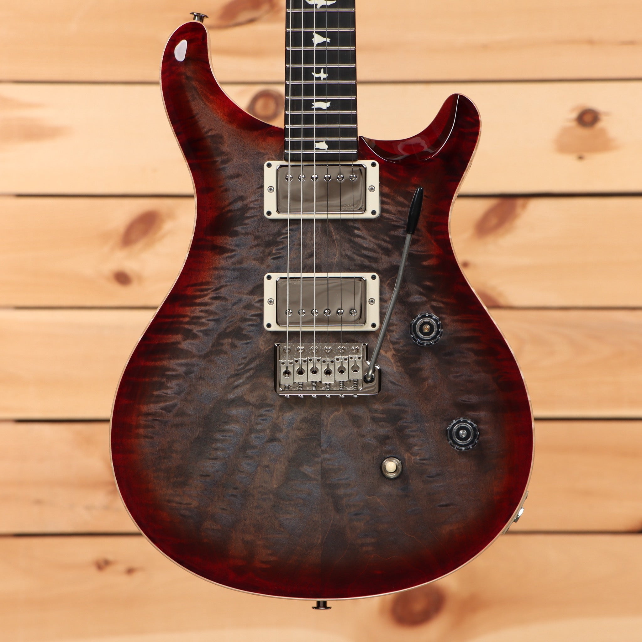 Paul Reed Smith Limited Righteous Run CE-24 electric guitar Black Cherry Burst with dual humbuckers