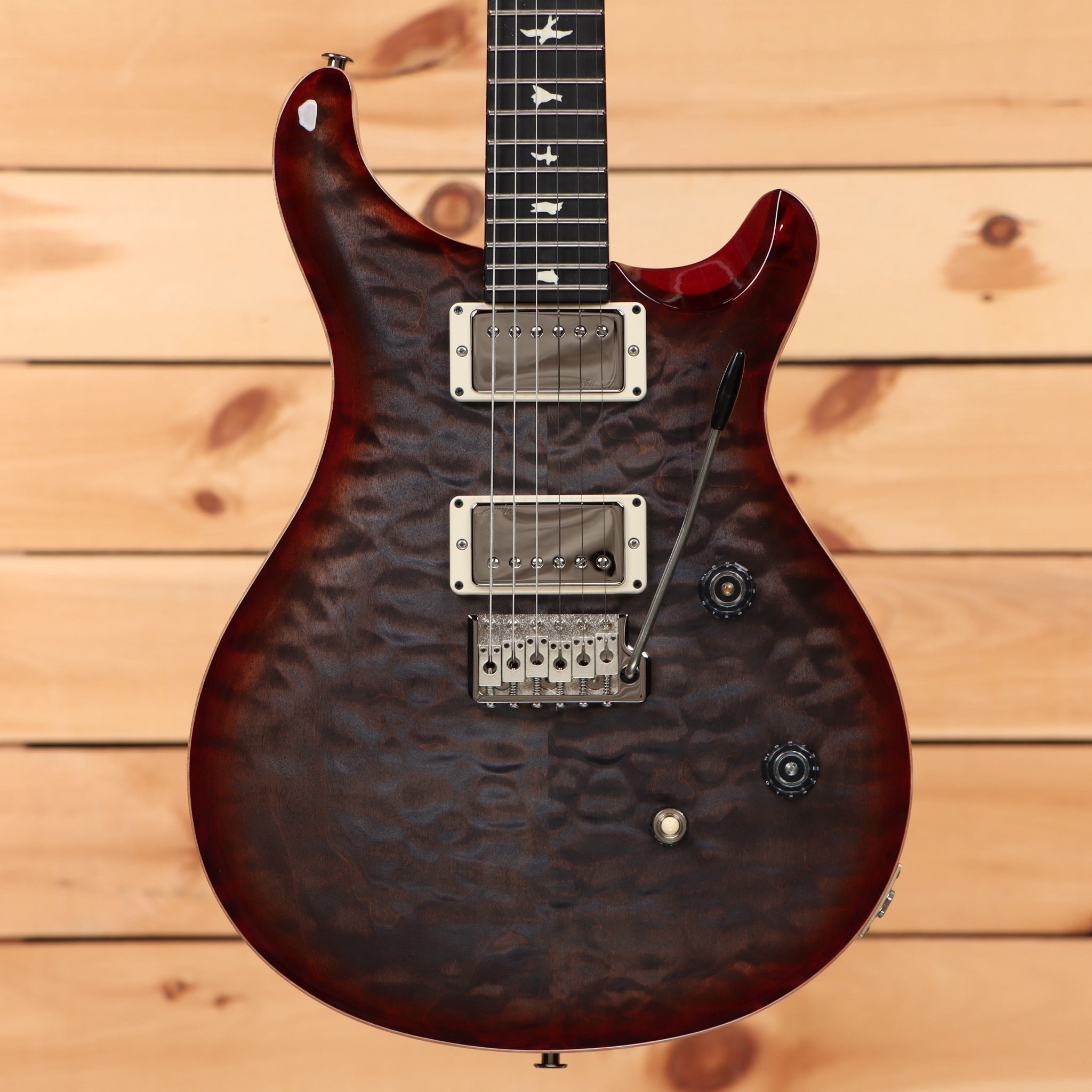 Paul Reed Smith Limited Righteous Run CE-24 electric guitar Black Cherry Burst with dual humbuckers and tremolo bridge