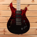 Paul Reed Smith Special semi-hollow electric guitar Fire Red to Grey Black fade with dual humbuckers