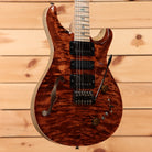 Paul Reed Smith Special semi-hollow electric guitar Copperhead with flamed maple top and f-hole design