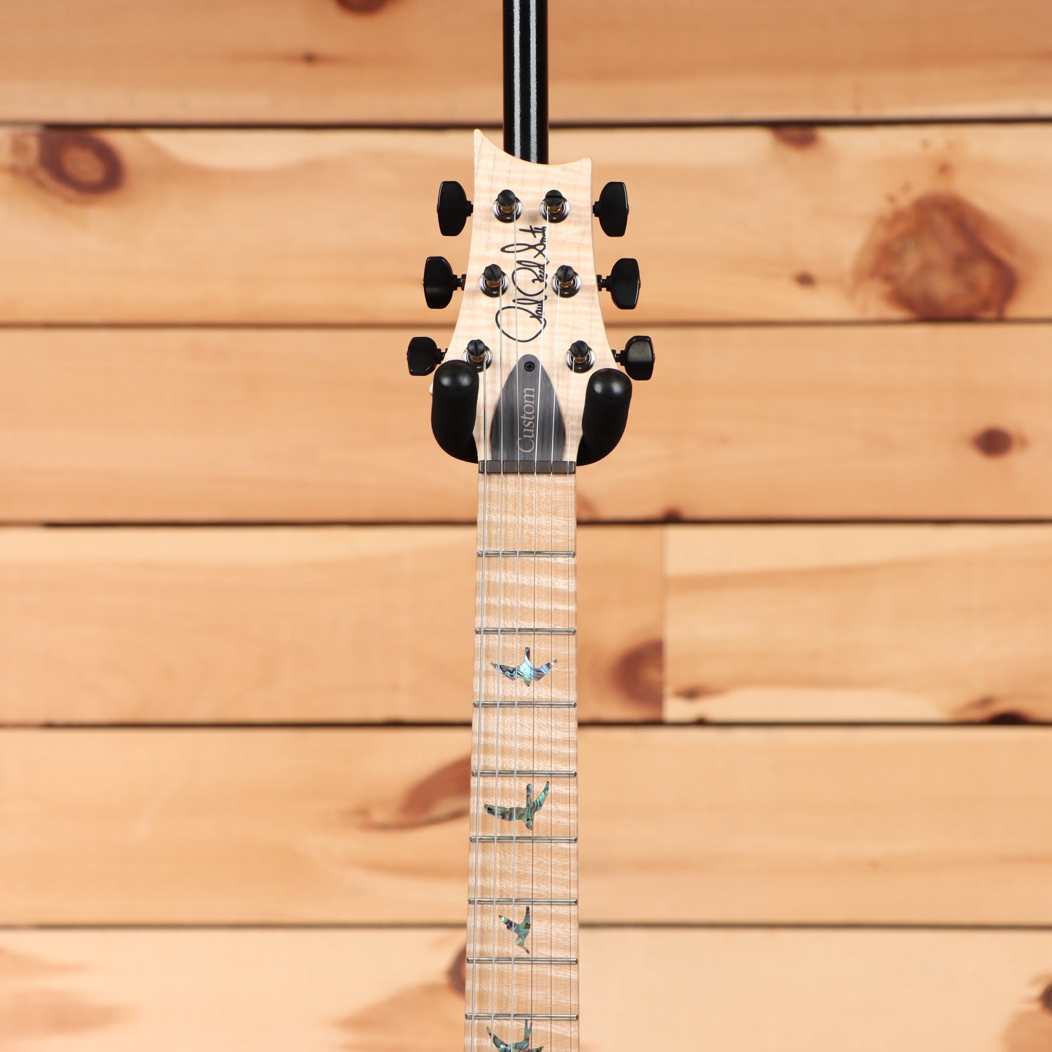 Paul Reed Smith Special semi-hollow electric guitar Copperhead with bird inlays on maple fretboard