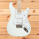 Paul Reed Smith Silver Sky electric guitar Frost finish maple neck with three single-coil pickups