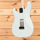Paul Reed Smith Silver Sky electric guitar Frost finish with maple neck and tremolo bridge