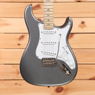 Paul Reed Smith Silver Sky maple electric guitar tungsten finish with white pickguard and single-coil pickups