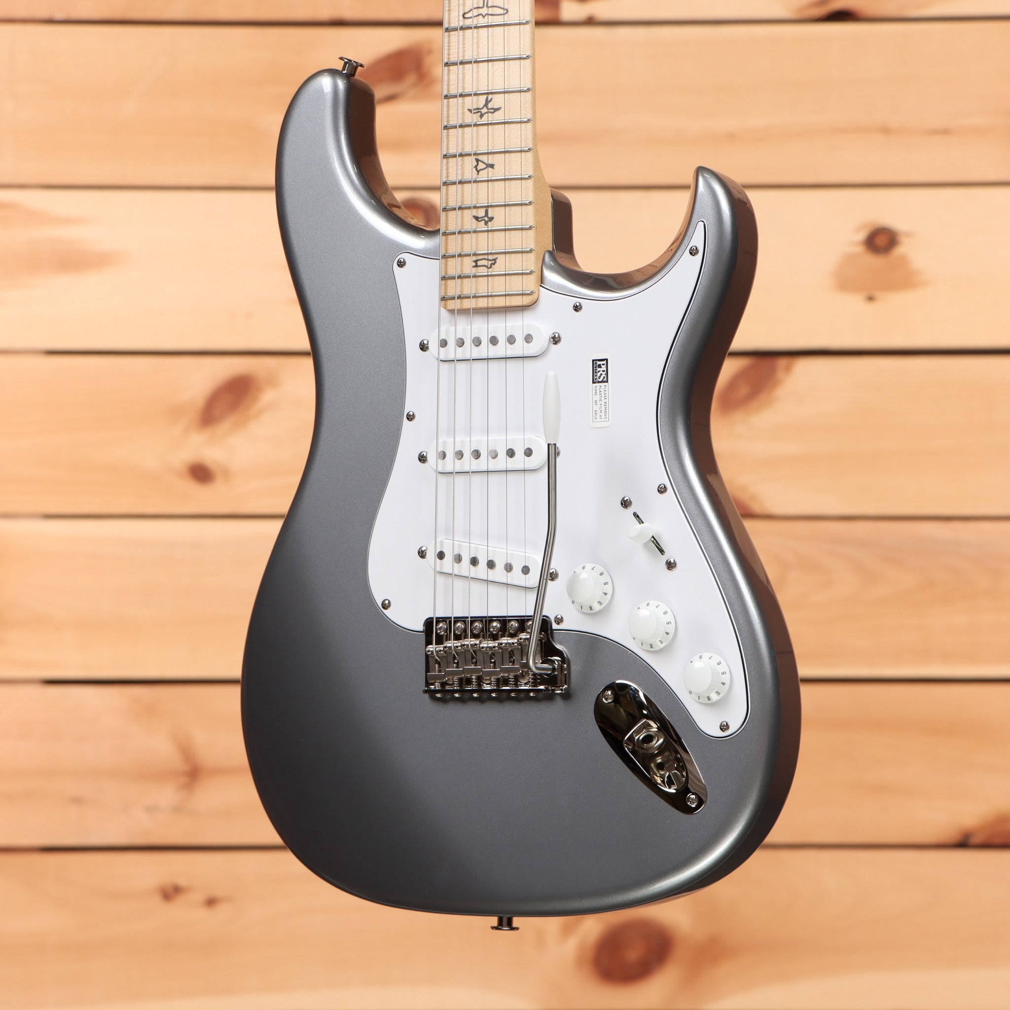 Paul Reed Smith Silver Sky electric guitar Tungsten finish with maple neck and white pickguard
