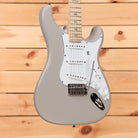 Paul Reed Smith Silver Sky maple electric guitar Moc Sand with white pickguard and tremolo bridge
