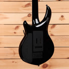Ernie Ball Music Man Majesty 6 electric guitar Okelani Blue with humbucker pickups and contoured body