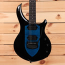 Ernie Ball Music Man Majesty 6 electric guitar Okelani Blue with dual humbucker pickups