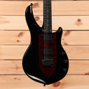 Ernie Ball Music Man Majesty 6 electric guitar Sanguine Red with flamed maple top and humbucker pickups