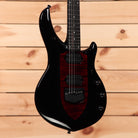 Ernie Ball Music Man Majesty 6 electric guitar Sanguine Red with flamed maple top and humbucker pickups