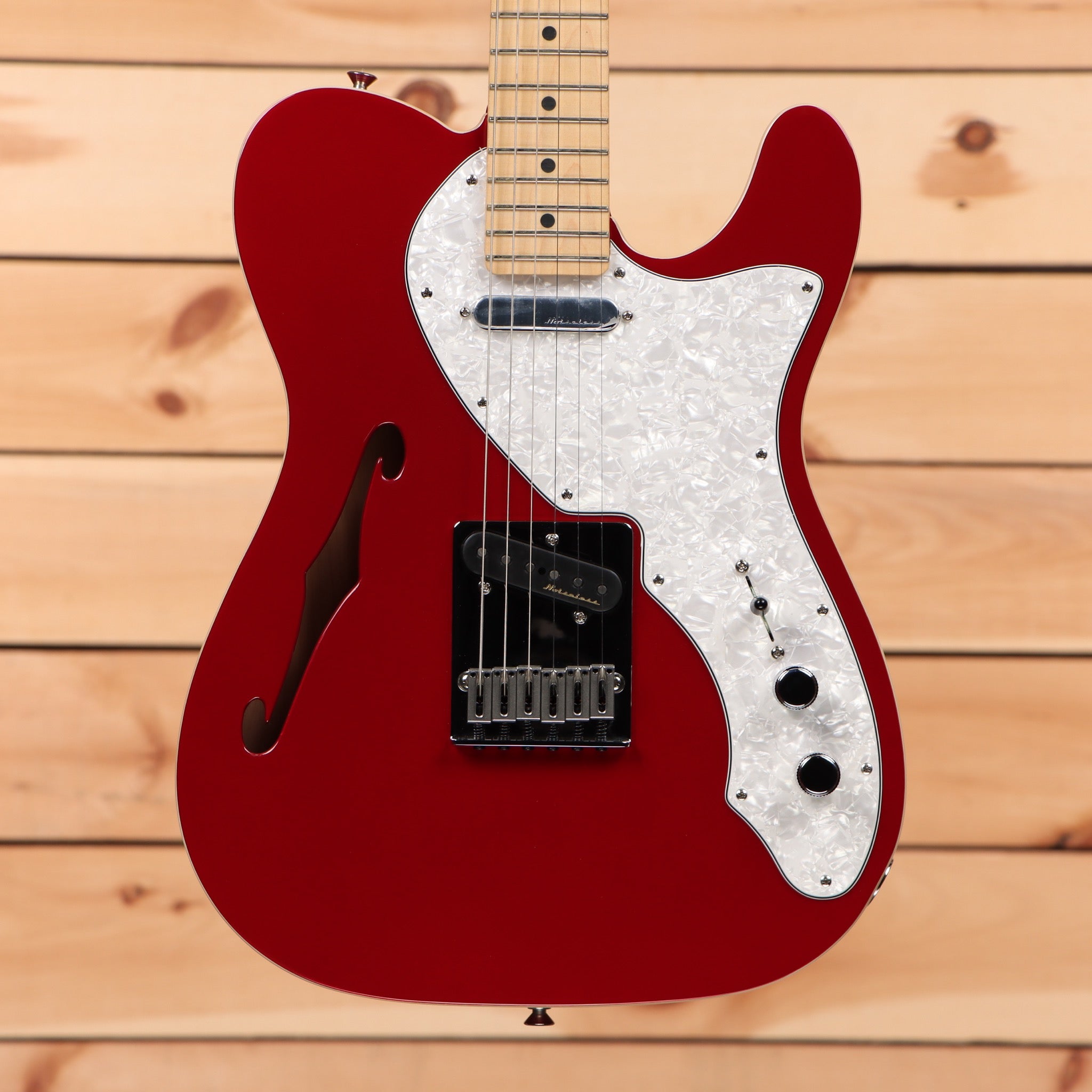 Fender Deluxe Telecaster Thinline - Candy Apple Red – Righteous