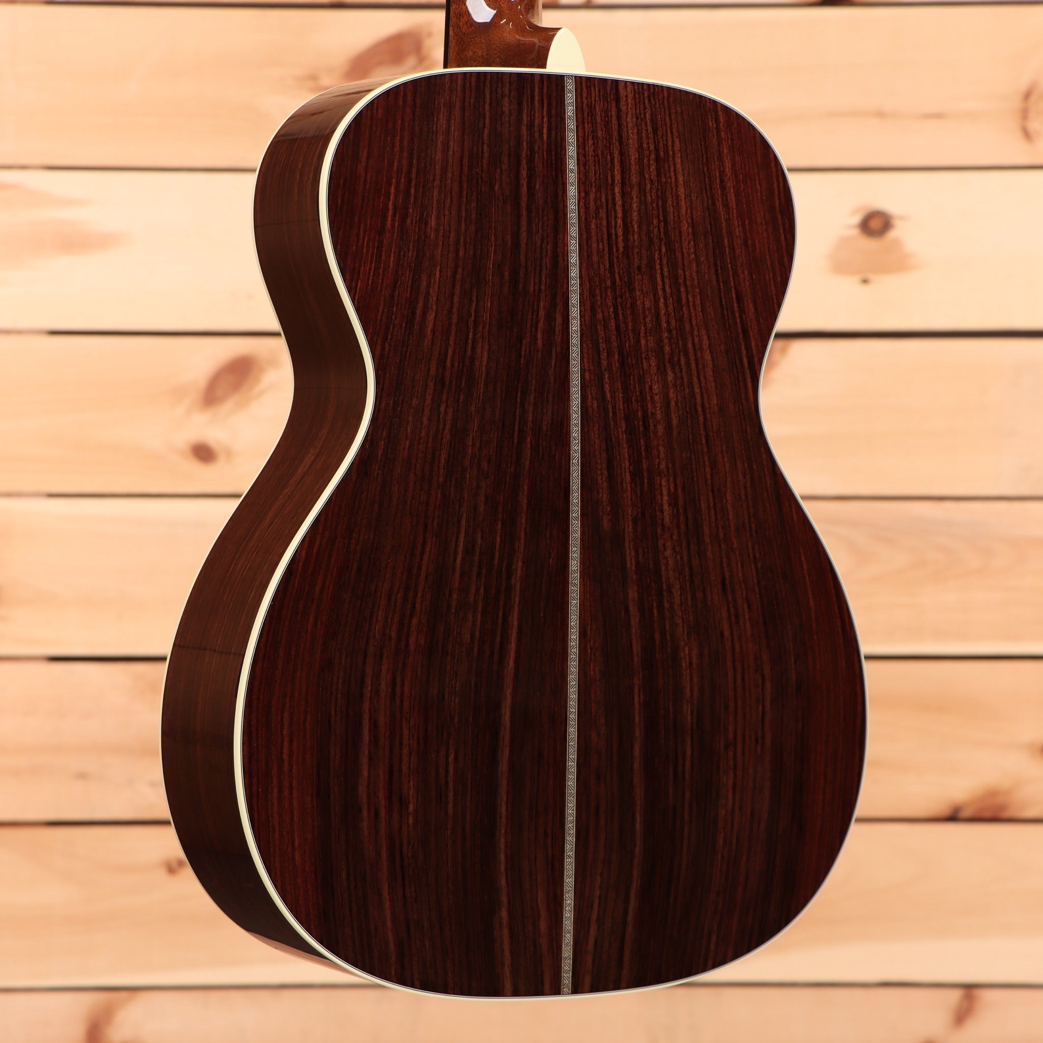 Martin 00-28EC dreadnought acoustic guitar natural finish with white binding and rosewood back