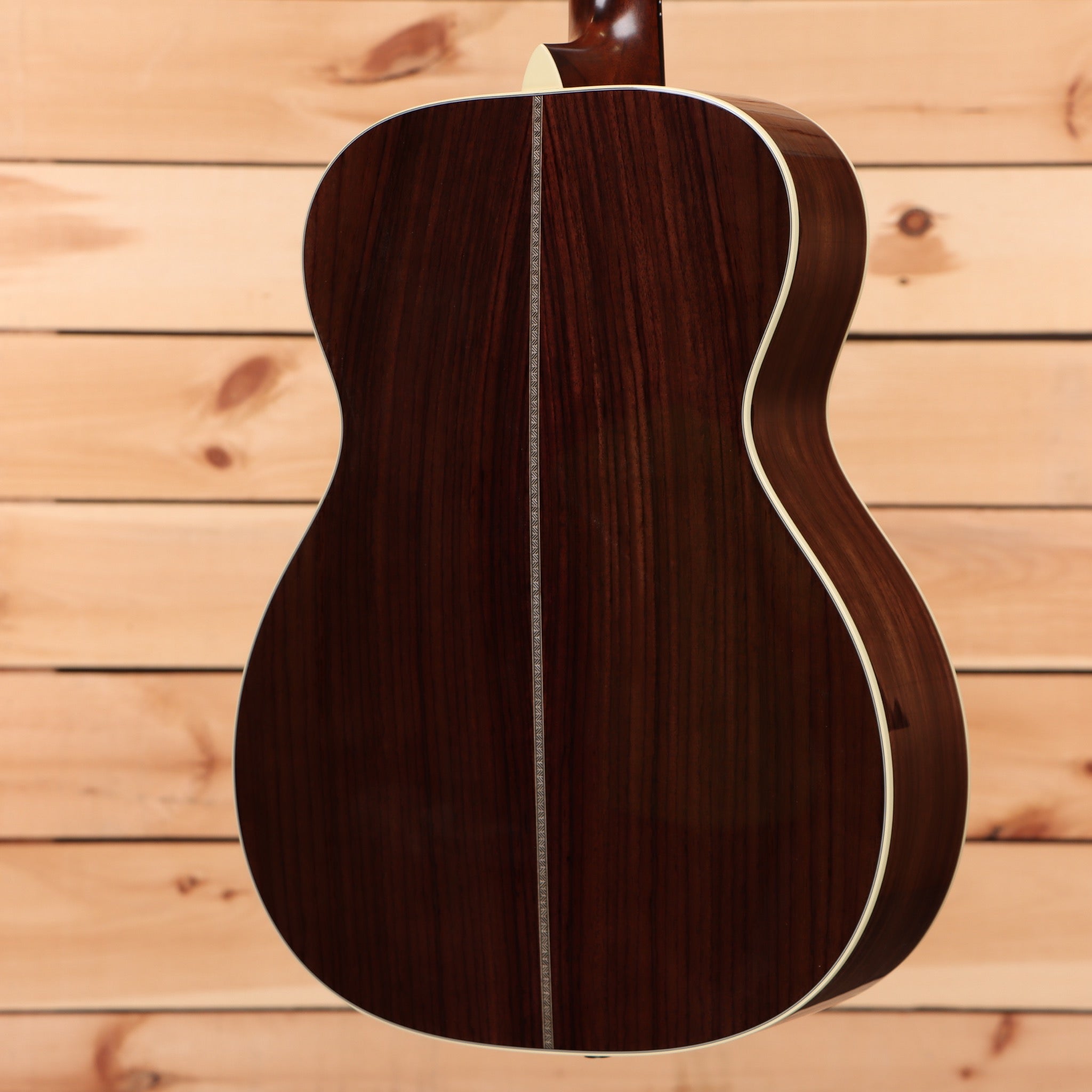 Martin OMJm John Mayer dreadnought acoustic guitar antique toner finish with white binding