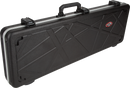 EVH Stripe Series black guitar hard case with aluminum top handle and protective foam interior