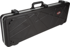 EVH Stripe Series black guitar hard case with aluminum top handle and protective foam interior