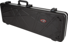 EVH Stripe Series black hardshell guitar case with molded protection and carry handles