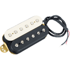 EVH Wolfgang Bridge Humbucker electric guitar pickup black and white dual coil design