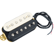 EVH Wolfgang Bridge Humbucker electric guitar pickup black and white dual coil design
