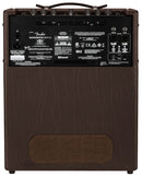 Fender Acoustic SFX II combo amplifier brown leather finish with bluetooth connectivity
