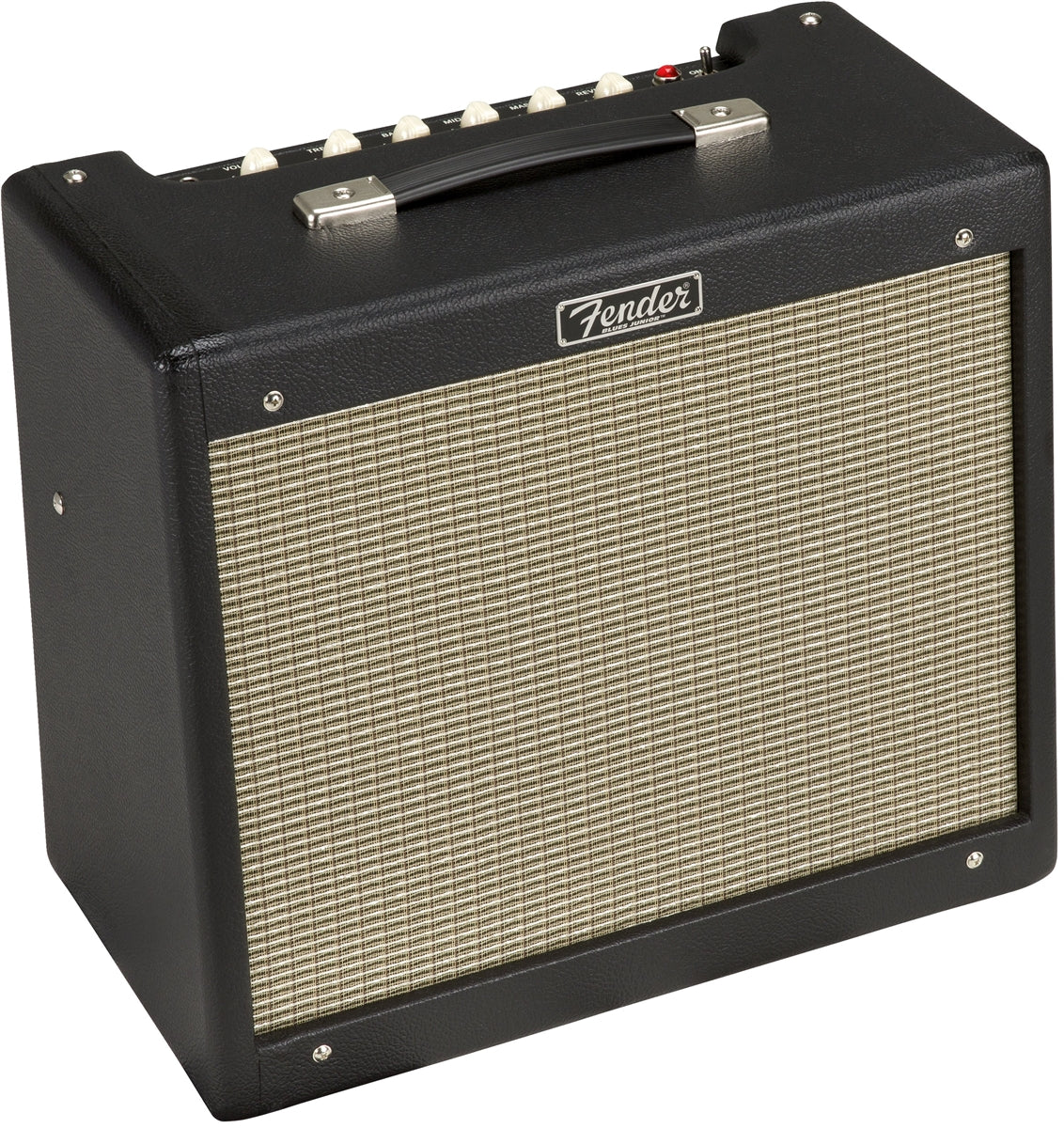 Fender Blues Junior IV combo amplifier black tolex cream grille cloth