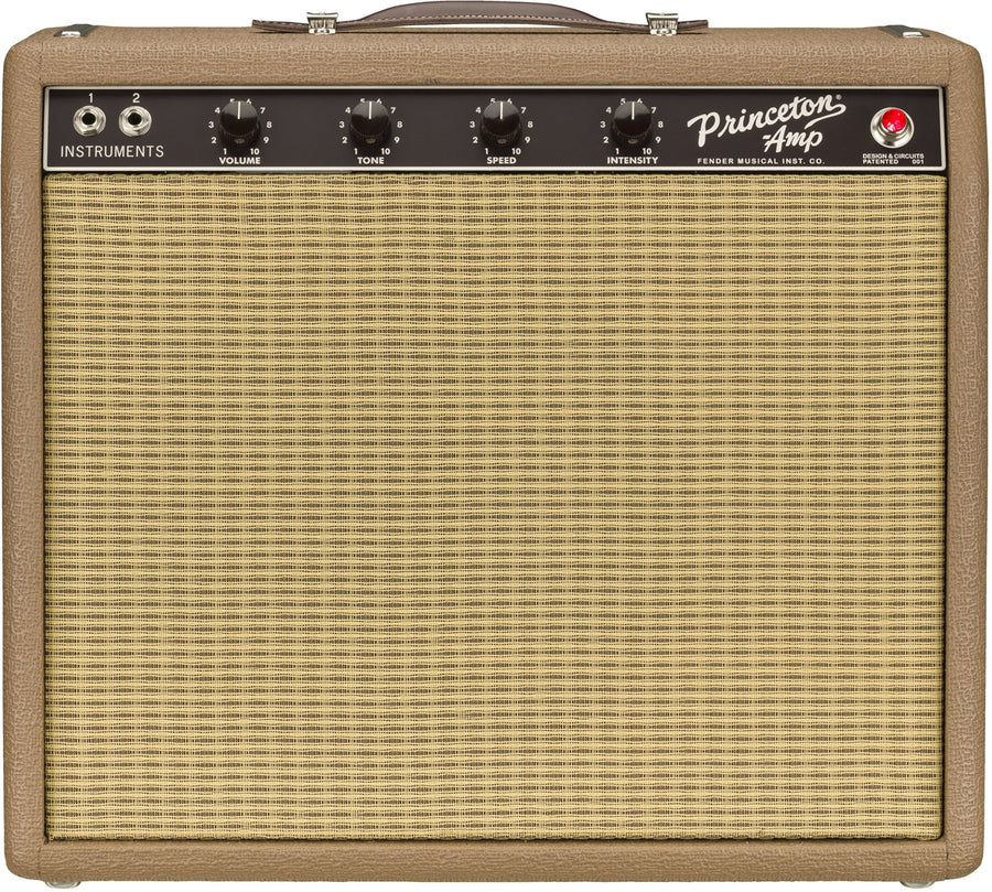 Fender 62 Princeton Chris Stapleton Edition combo amplifier tan tolex with vintage tube circuitry