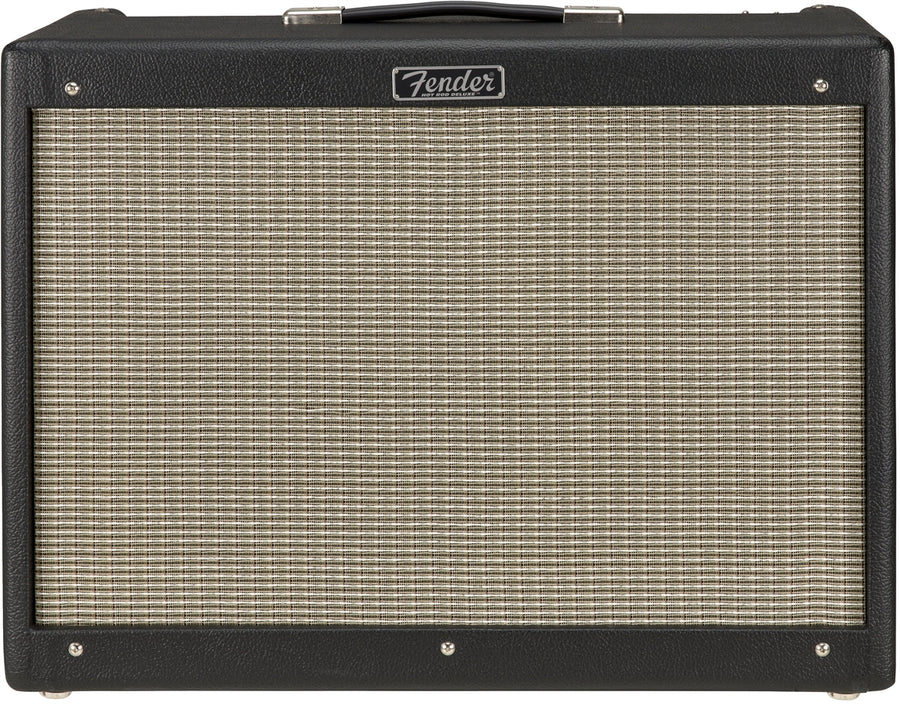 Fender Hot Rod Deluxe IV combo amplifier with cream textured grille and black tolex finish