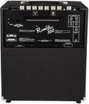 Fender Rumble 100 bass combo amplifier black tolex with control knobs and effects section