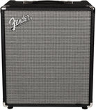 Fender Rumble 100 bass combo amplifier black with silver grille cloth