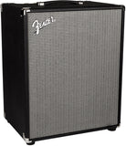 Fender Rumble 500 bass combo amplifier black with silver grille cloth front