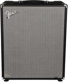 Fender Rumble 500 bass combo amp black with silver speaker grille