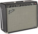 Fender Tone Master Twin Reverb combo amplifier black with dual channels and reverb effects